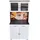 Hti-Living Küchenbuffet Blanca  grau Weiß