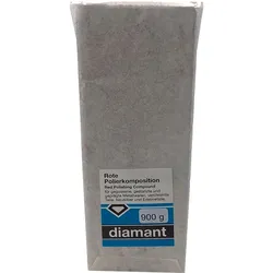 Diamant Polierpaste Rot in Blockform, 900 Gramm