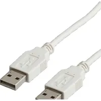 Value USB Kabel Typ A-A, Weiß