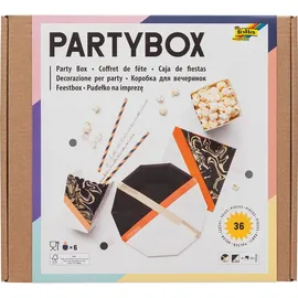 Folia Party-Box 36-teilig mehrfarbig