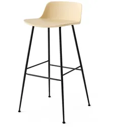 &Tradition - Rely HW86 Barstuhl, beige sand / schwarz