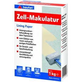 Baufan Zell Makulatur Transparent 1 kg