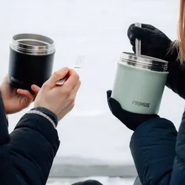 PRIMUS Preppen Vacuum Jug Isolierbehälter, Mint Green, 0.7L aus Edelstahl - Minzgrün