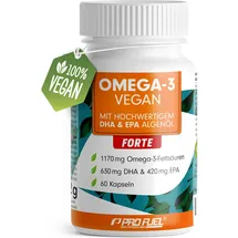ProFuel Omega-3 vegan Forte Kapseln 60 St.