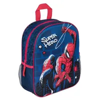 SpiderMan Undercover Rucksack Spider-Man 3D Kinderrucksack mit verstellbaren Schultergurten - Blau