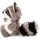 NICI Kuscheltier Waschbär 25 cm grau