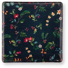 Pip Studio Berry Blues Metalltablett blau 30,5x30,5cm