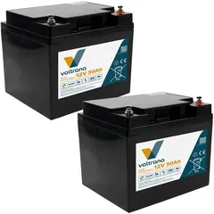 Rollstuhlakku passend für Ortopedia Clou 24V 2 x 12V 50Ah – Voltrana Ersatzakku