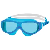 Zoggs Schwimmbrille Phantom Junior Mask - Farbe: blau / weiss / getöntes blau