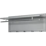 Haku-Möbel Wandgarderobe HAKU 75 x 30 x 26 cm Grau