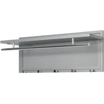 Haku-Möbel Wandgarderobe HAKU 75 x 30 x 26 cm Grau