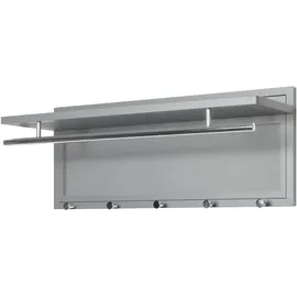Haku-Möbel Wandgarderobe HAKU 75 x 30 x 26 cm Grau