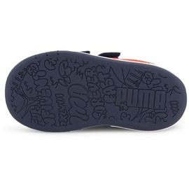 Puma Multiflex SL Baby-Sneaker mit Klettverschluss peacoat/grenadine 22