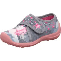 Fischer Schuhe Einhorn Hausschuh Grau 26