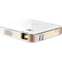 Kodak Luma 150 Tragbarer Projektor - Wiederaufladbarer 1080p HD LED DLP-Projektor - Eingebauter Lautsprecher, HDMI, USB und Micro SD - Kompatibel mit iOS- und Android-Geräten
