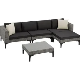 Tectake Konstanza Loungeset grau