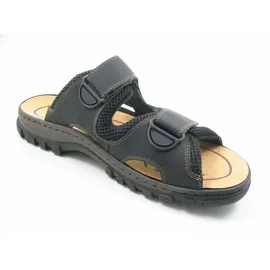 Rieker Slides Schwarz 45