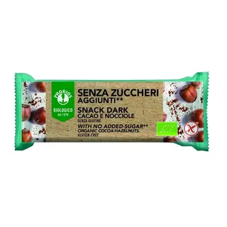 Snack Dark Cacao e Nocciole Senza Glutine - Probios 25 g