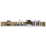 Innostyle Wandboard 180 x 18 x 22 cm Weiß/Braun