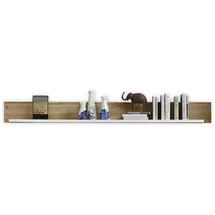 Innostyle Wandboard 180 x 18 x 22 cm Weiß/Braun