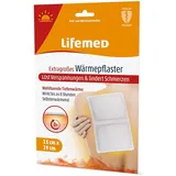 Lifemed Wärmepflaster extragroß, 19 cm x 13 cm, weiß, 3er Pack 4x3 St