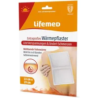 Lifemed Wärmepflaster extragroß, 19 cm x 13 cm, weiß, 3er Pack 4x3 St