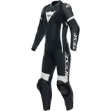 Dainese Grobnik S26, Lederkombi 1tlg. perforiert Damen - Schwarz/Schwarz/Weiß - 46