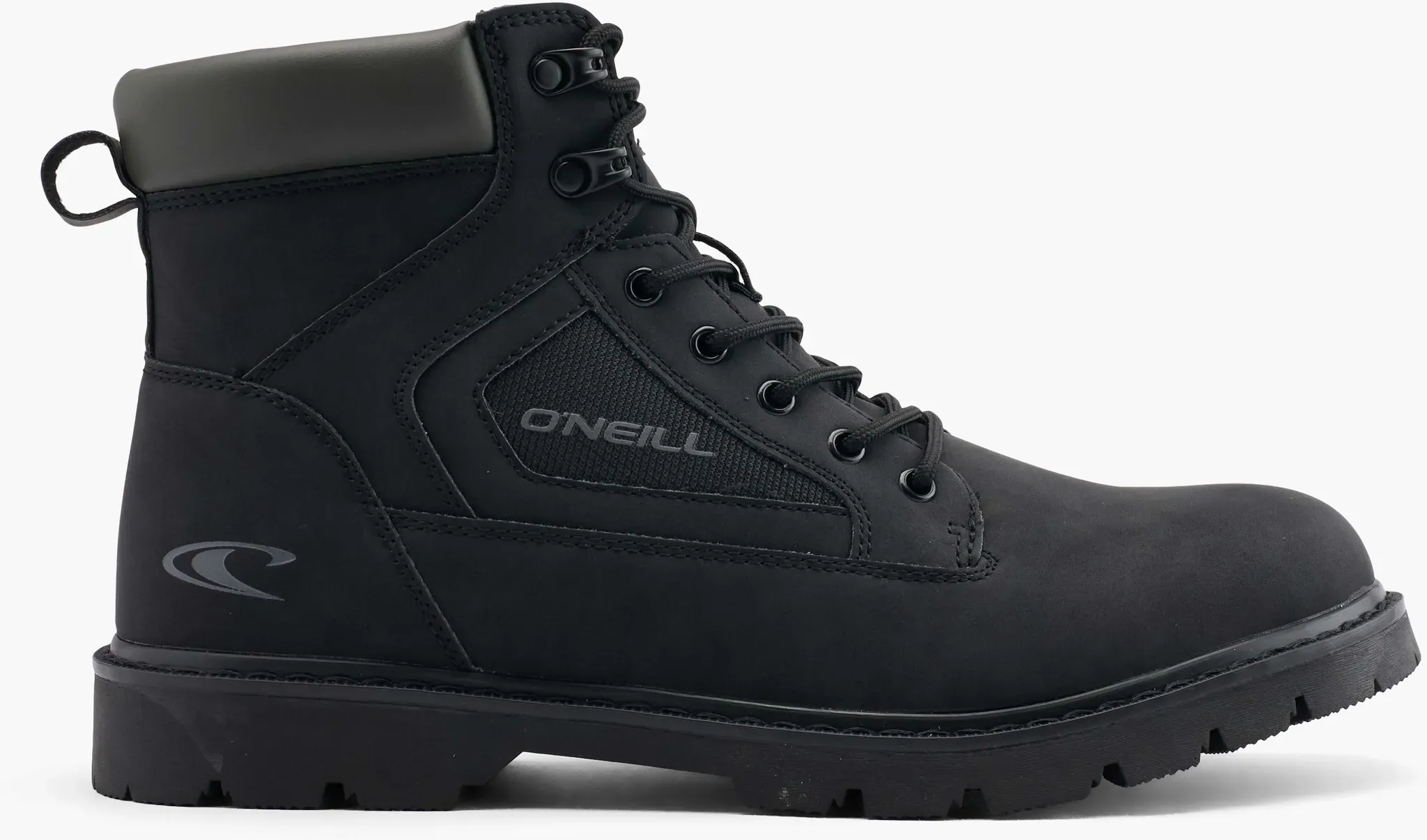O'Neill Schnürboots Schwarz, Herren, Größe: 41, Material: PU/Textil - O'Neill Schnürboots Schwarz, Herren, Größe: 41, Material: PU/Textil - man - Schwarz