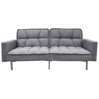 Hti-Living HTI-Living, Sofa, Schlafsofa Brigga Leinen Grau