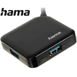 Hama USB-Hub, 4x USB-A 3.0, USB-A 3.0 [Stecker] (00200116)