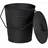 Relaxdays Ascheeimer mit Deckel 12 l schwarz
