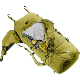 Deuter Aircontact Core 60+10 Rucksack (Größe 60+10L, oliv)