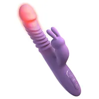 Fantasy For Her “her thrusting silicone rabbit”, mit Heizfunktion, lila