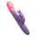 Fantasy For Her “her thrusting silicone rabbit”, mit Heizfunktion, lila