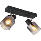 Nowa Deckenlampe Wohnzimmerleuchte Schlafzimmerlampe Spots beweglich 2 Flammig L 26cm