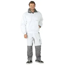 Winter Gletscher Piloten Jacke weiß, Größe S - weiß - S