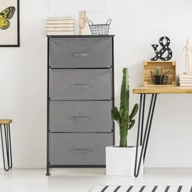 ML-Design Schubladenschrank 45 x 94 x 30 cm Grau