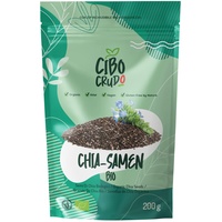 Chia Samen Bio - 200g. Chiasamen Quelle der B-Vitamine Omega 3 und 6. Quelle für Magnesium Kalium und Calcium. Für Milch oder Müsli. Organic Chia Seeds for Weight Loss.