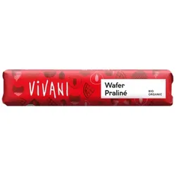 Vivani Wafer Praline Riegel bio