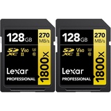 Lexar Professional GOLD SDXC 1800x UHS-II V60-2PACK