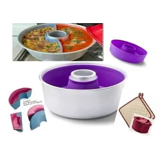 Generisch Omnia MAXI Form 3L incl.Silikonform + 2geteilte Form + Topflappen + Aufbewahrungsbox