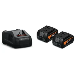 Fein AKKU-STARTER-SET GBA 18 V 5.0 AH AS, Batterie- & Ladegerät-Set, Lithium-Ion