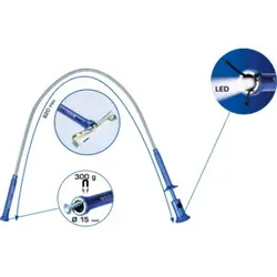Brilliant Tools Krallengreifer mit Magnet und LED, starr