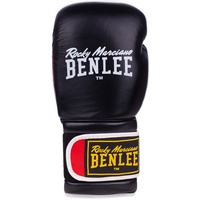BENLEE Rocky Marciano Unisex-Adult SUGAR DELUXE Boxhandschuhe, Black/Red, 18 oz