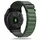 TECH-PROTECT Nylon Pro Strap Armband für Garmin Fenix 5 / 6 / 6 Pro / 7 Dunkelgrün