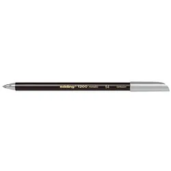 edding 1200 metallic colourpen Filzstift silber, 1 St.