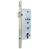 BKS Haustür-Einsteckschloss 0024 PZW 24/65/92/10mm DIN R silber ktg.