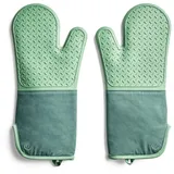 Springlane Ofenhandschuhe-Set 2-TLG. Mint, Silikon & Baumwolle, hitzebeständig