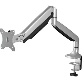 Icy Box Monitorständer IB-MS503-T für 1 Display bis 32 Zoll (81 cm) Schwarz/Silber