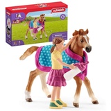 Sarcia.eu Spielfigur Schleich Horse Club - Fohlen mit Stute, Kinderspielfiguren 5+